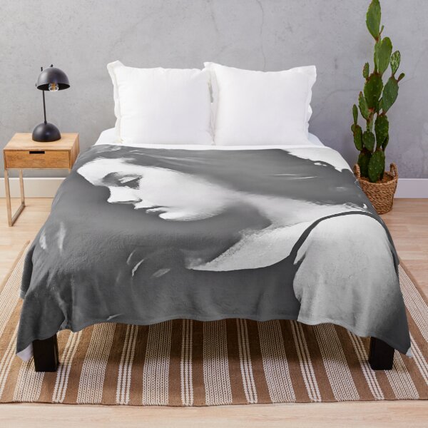 Item preview, Vintage girl in black and white haze designed and sold by Jennifer Morcom.