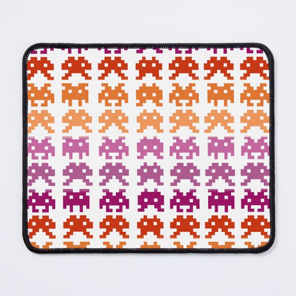 Item preview, PRIDE Collection: Lesbian Space Invaders designed and sold by Rebecca Creates....