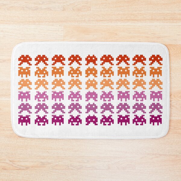 Item preview, PRIDE Collection: Lesbian Space Invaders designed and sold by Rebecca Creates....