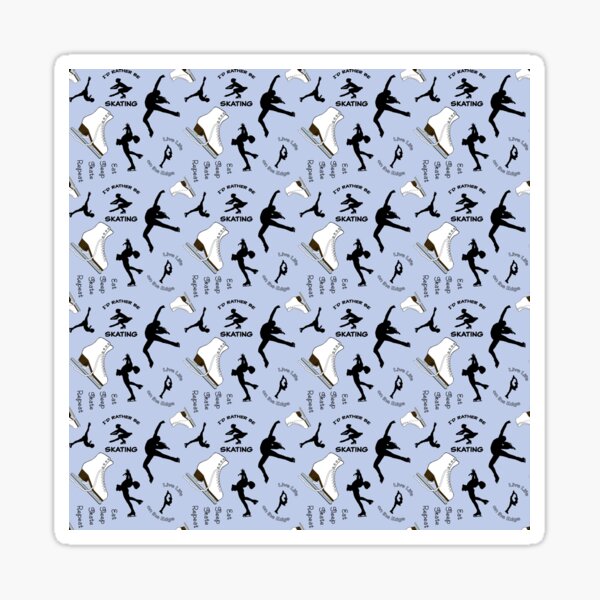 Item preview, I'd Rather Be Skating- Figure Skates, Figure Skating, Figure Skaters designed and sold by PD-Skating.