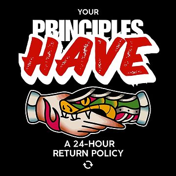 Artwork thumbnail, Your principles by Peerless-Prime