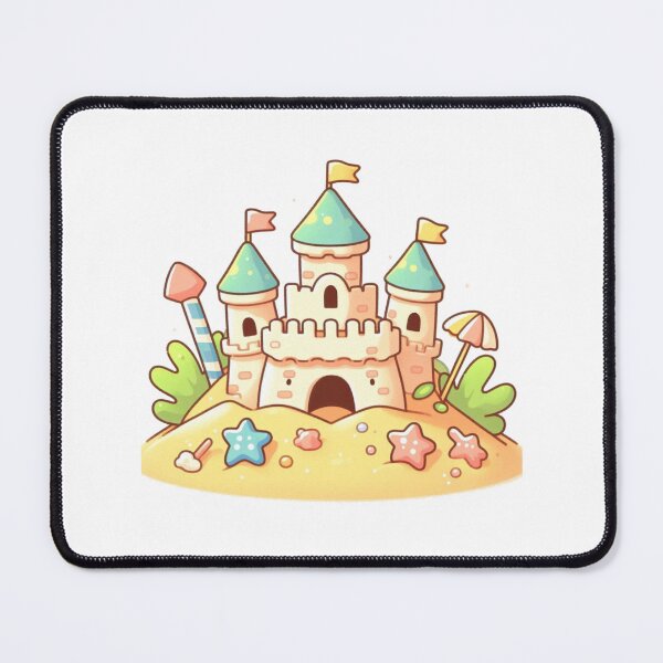 Item preview, Sandcastle – Cute Beach Day Illustration designed and sold by Kalpa.