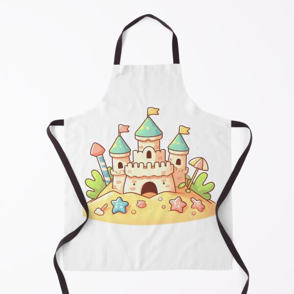 Item preview, Sandcastle – Cute Beach Day Illustration designed and sold by Kalpa.