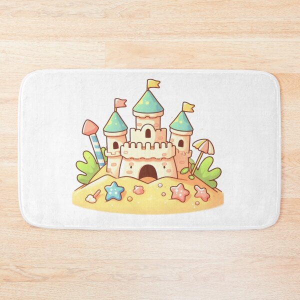 Item preview, Sandcastle – Cute Beach Day Illustration designed and sold by Kalpa.