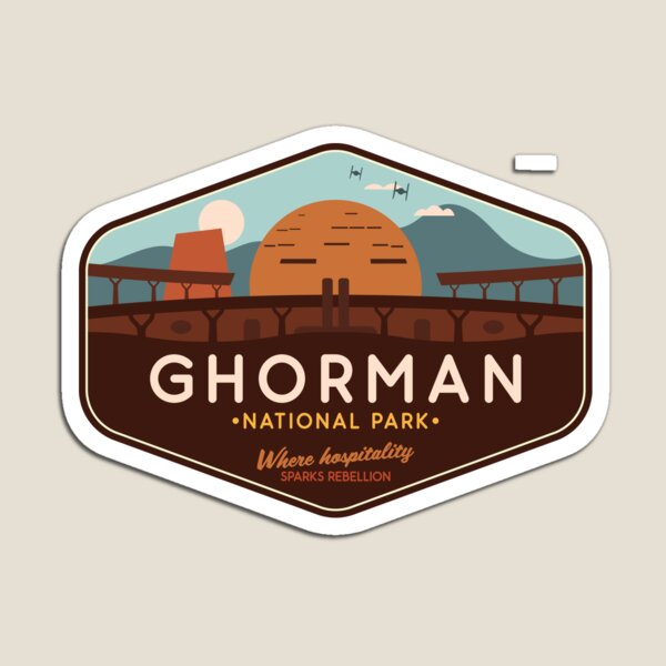 Item preview, Ghorman National Park - Where hospitality, sparks Rebellion! designed and sold by magrodanny.