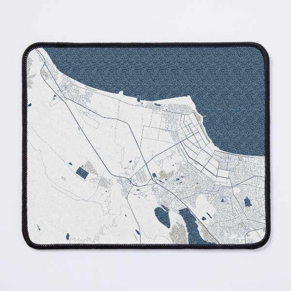 Item preview, Sumqayit City Map of Azerbaijan - Coastal designed and sold by deMAP.