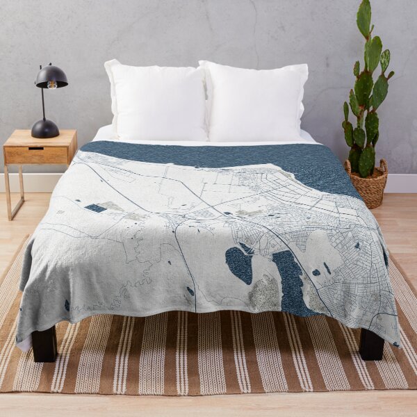 Item preview, Sumqayit City Map of Azerbaijan - Coastal designed and sold by deMAP.