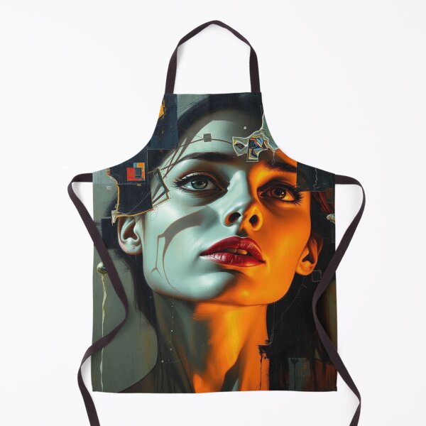Artikelvorschau, Epische Imperfektion – Flawed beauty in abstract faces, where distortion becomes artistic expression entworfen und verkauft von FotoworldEdel.
