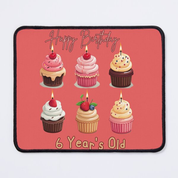 Item preview, Happy 6 Year Old! designed and sold by Pixel-Lair.