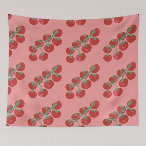 Item preview, Fresh Pack of Bright Red Tomatoes on the Vine designed and sold by Yulia Saraswati.