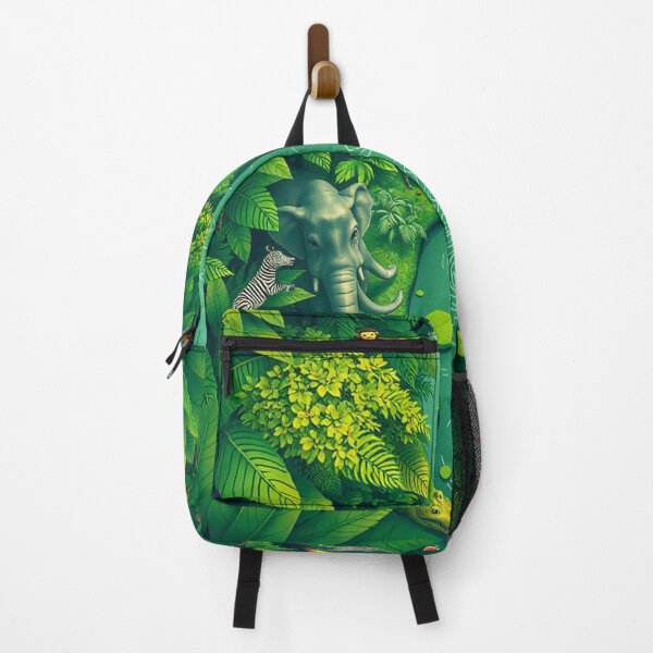 Item preview, Top-down view of a vibrant jungle teeming with life designed and sold by 1R6V.
