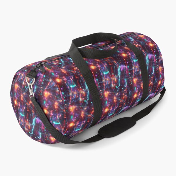 Item preview, Light Synapses Abstract Neural Network designed and sold by MidArtForge.
