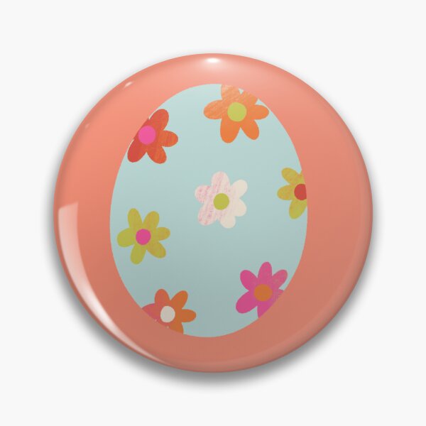 Item preview, Cute Ornate Blue Floral Easter Egg designed and sold by Yulia Saraswati.