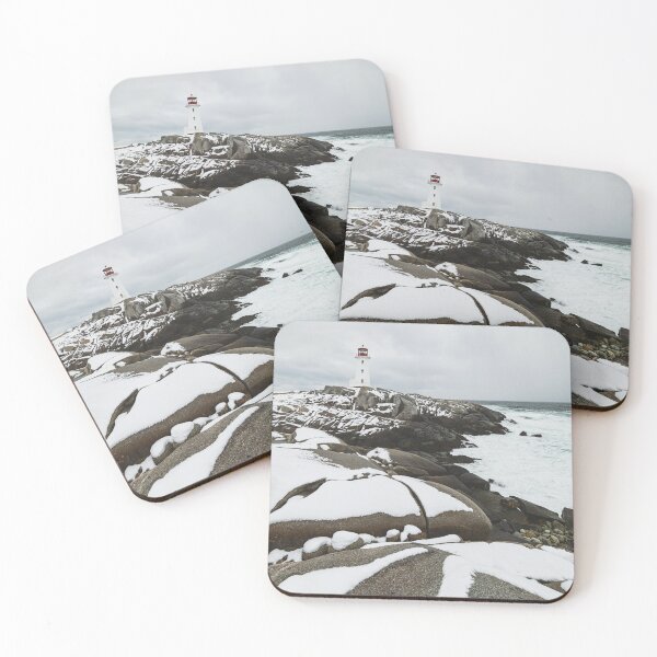 Item preview, Lighthouse in Snow designed and sold by shaunlowephoto.