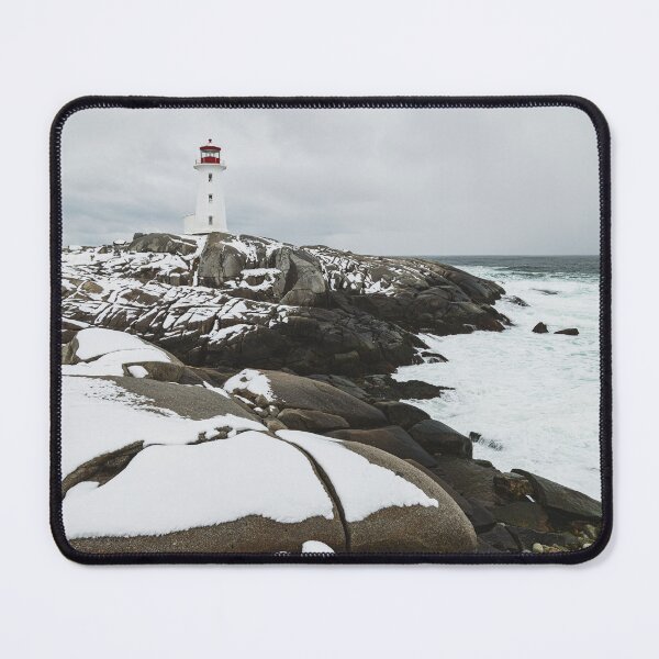 Item preview, Lighthouse in Snow designed and sold by shaunlowephoto.