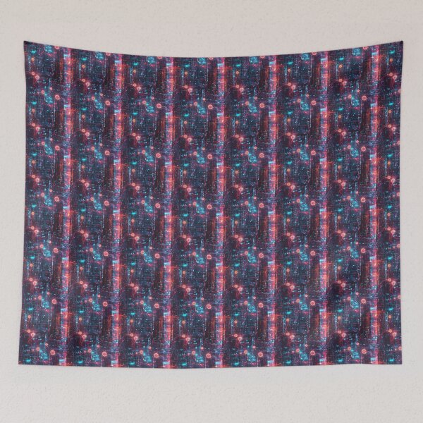 Item preview, Light Synapses Abstract Neural Network designed and sold by MidArtForge.