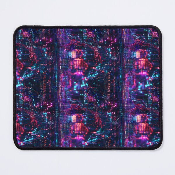 Item preview, Light Synapses Abstract Neural Network designed and sold by MidArtForge.