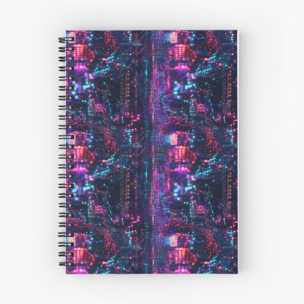 Item preview, Light Synapses Abstract Neural Network designed and sold by MidArtForge.