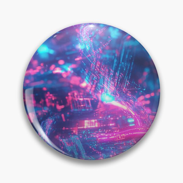 Item preview, Light Synapses Abstract Neural Network designed and sold by MidArtForge.