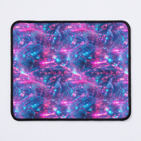 Item preview, Light Synapses Abstract Neural Network designed and sold by MidArtForge.