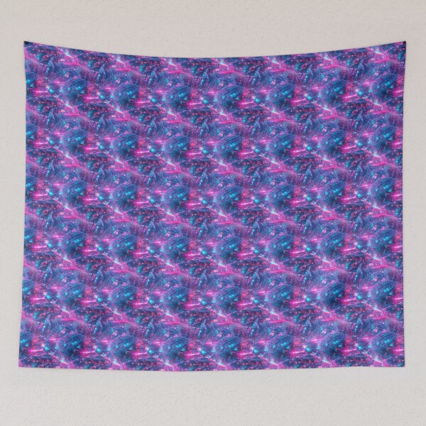 Item preview, Light Synapses Abstract Neural Network designed and sold by MidArtForge.