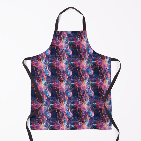 Item preview, Light Synapses Abstract Neural Network designed and sold by MidArtForge.