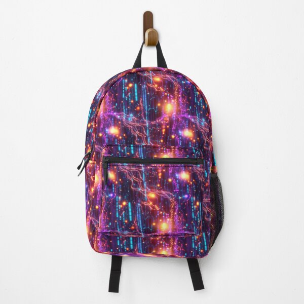 Item preview, Light Synapses Abstract Neural Network designed and sold by MidArtForge.