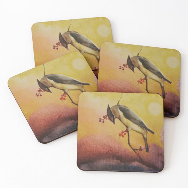 Item preview, Cedar Waxwing designed and sold by Elliott Art Studio.