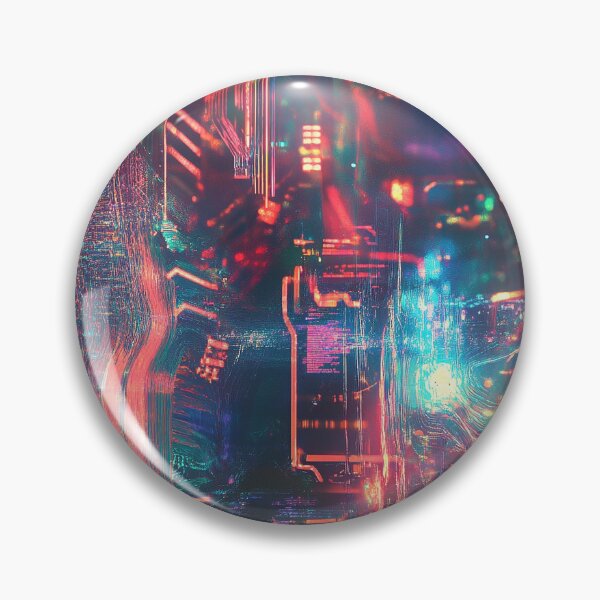 Item preview, Light Synapses Abstract Neural Network designed and sold by MidArtForge.