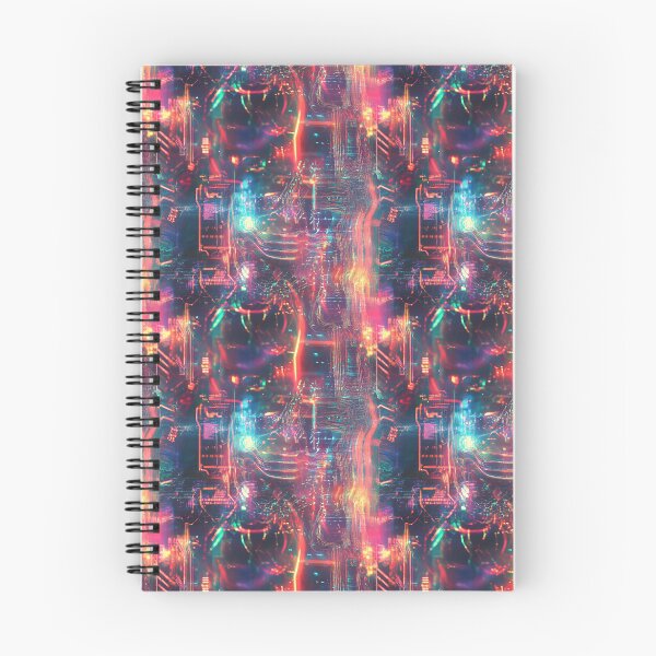 Item preview, Light Synapses Abstract Neural Network designed and sold by MidArtForge.