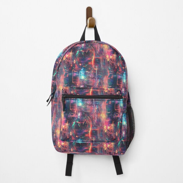 Item preview, Light Synapses Abstract Neural Network designed and sold by MidArtForge.