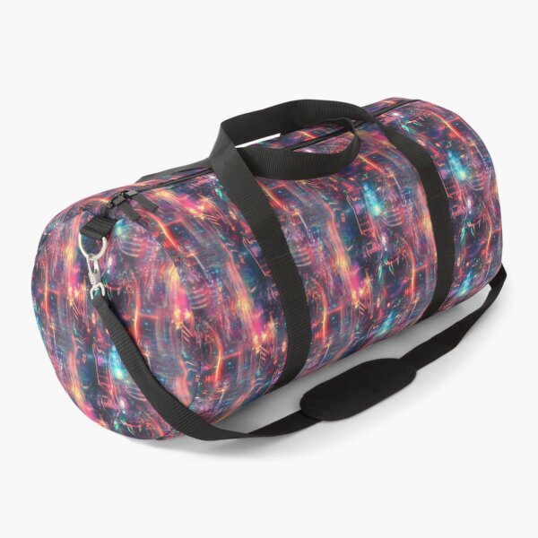 Item preview, Light Synapses Abstract Neural Network designed and sold by MidArtForge.