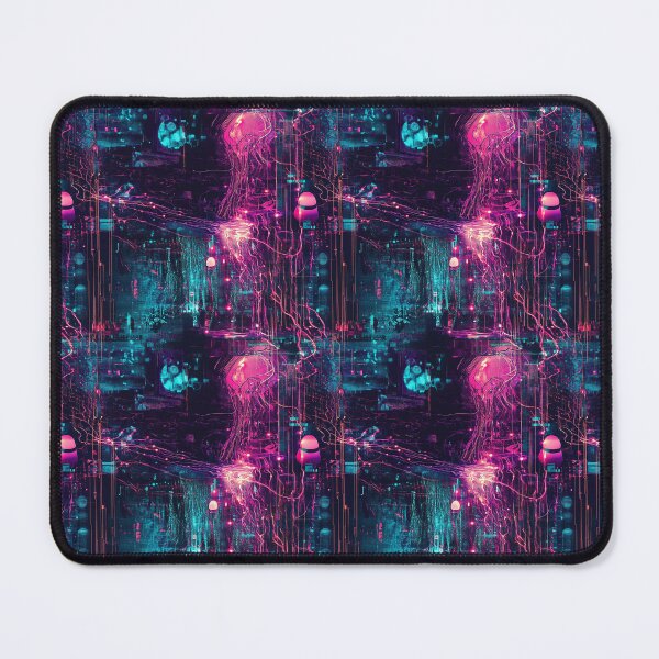 Item preview, Light Synapses Abstract Neural Network designed and sold by MidArtForge.
