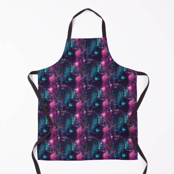 Item preview, Light Synapses Abstract Neural Network designed and sold by MidArtForge.