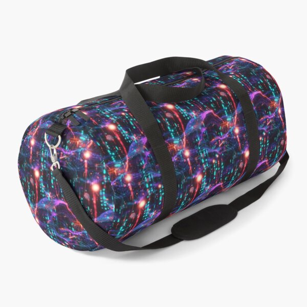 Item preview, Light Synapses Abstract Neural Network designed and sold by MidArtForge.