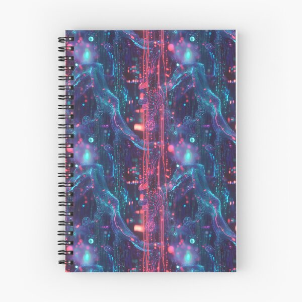 Item preview, Light Synapses Abstract Neural Network designed and sold by MidArtForge.