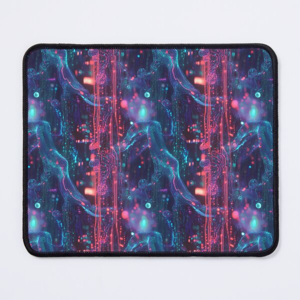 Item preview, Light Synapses Abstract Neural Network designed and sold by MidArtForge.
