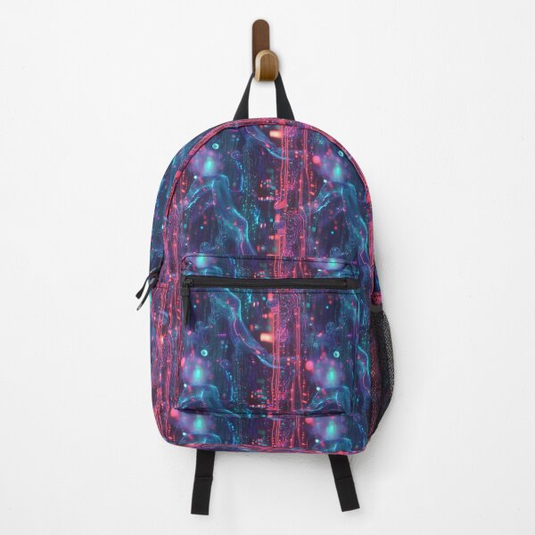 Item preview, Light Synapses Abstract Neural Network designed and sold by MidArtForge.
