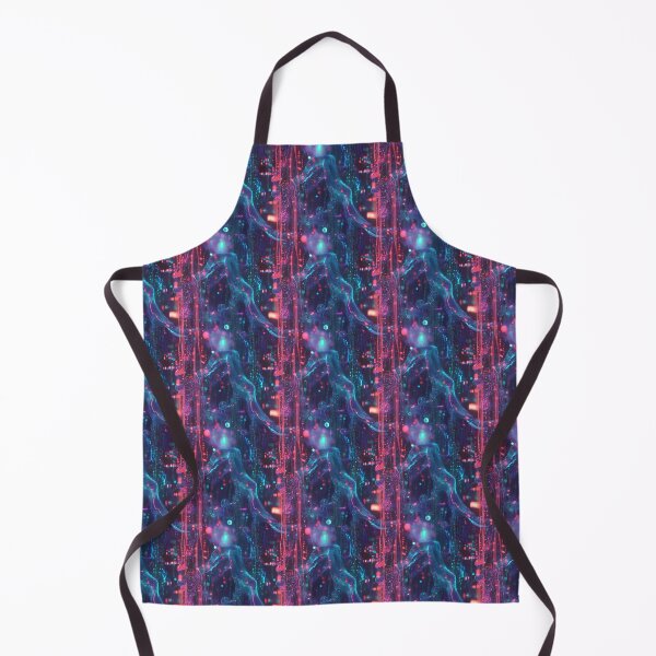 Item preview, Light Synapses Abstract Neural Network designed and sold by MidArtForge.