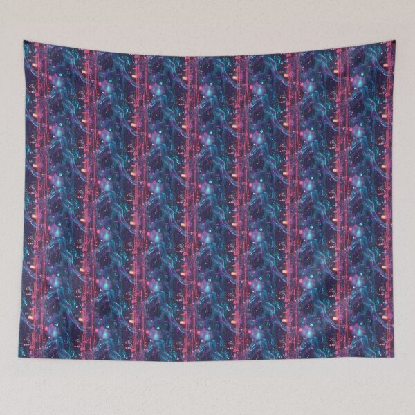 Item preview, Light Synapses Abstract Neural Network designed and sold by MidArtForge.