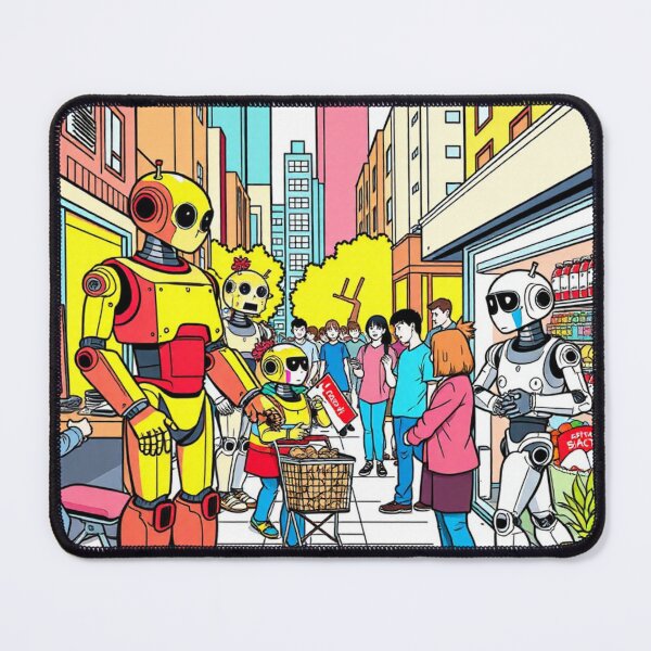 Item preview, Robots Living With Us designed and sold by 1R6V.