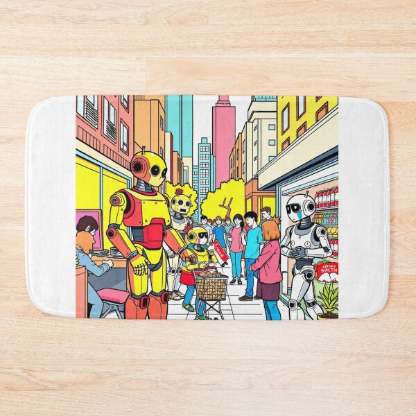 Item preview, Robots Living With Us designed and sold by 1R6V.