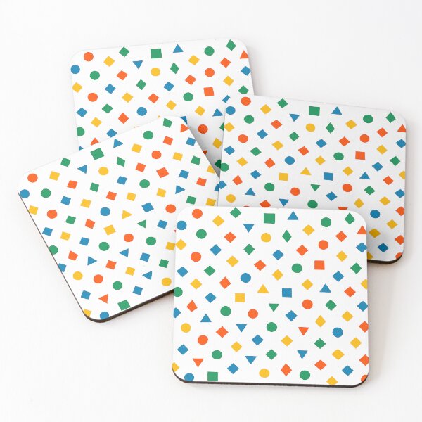 Item preview, Playful Geometric Shapes LGBT Pride Colors designed and sold by Owcomm.