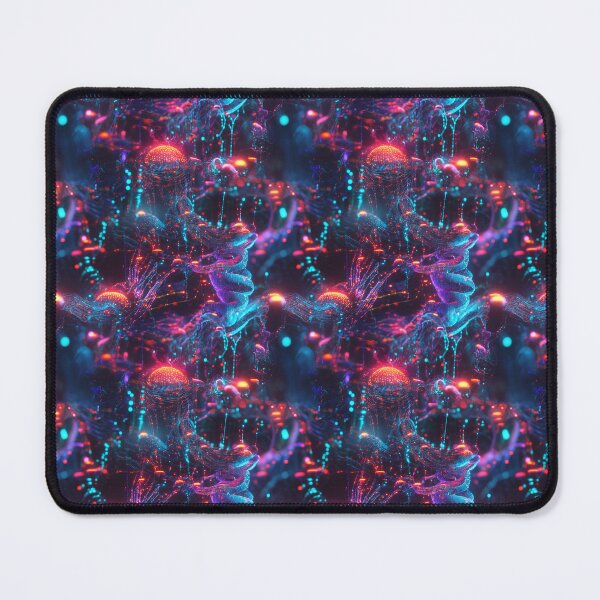 Item preview, Light Synapses Abstract Neural Network designed and sold by MidArtForge.