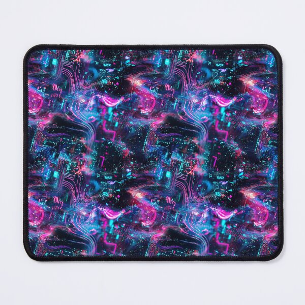 Item preview, Light Synapses Abstract Neural Network designed and sold by MidArtForge.