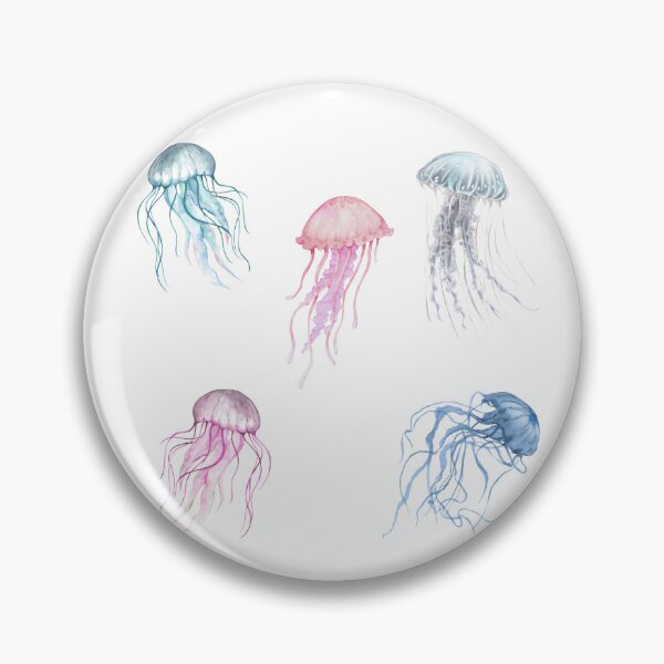 Item preview, Jellyfish watercolor Multipack designed and sold by sno0dle.