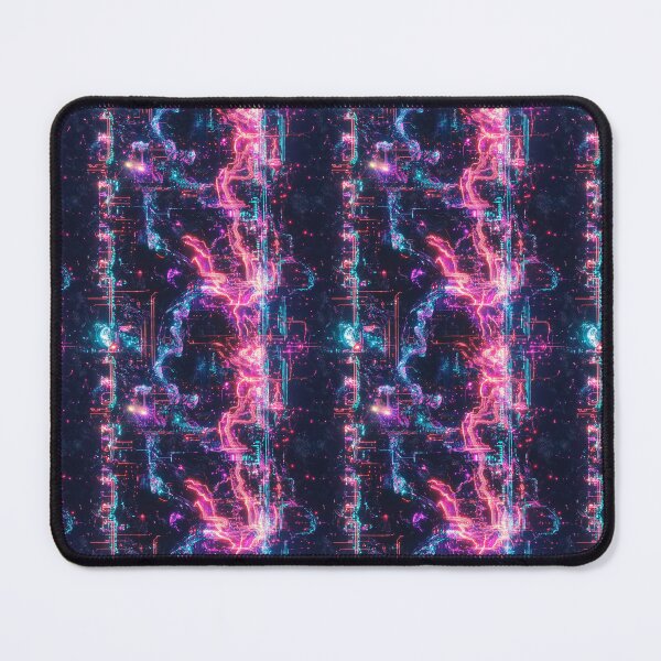 Item preview, Light Synapses Abstract Neural Network designed and sold by MidArtForge.