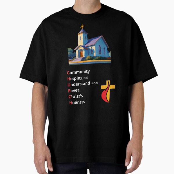 Item preview, CHURCH - Black designed and sold by Conceive-Create.