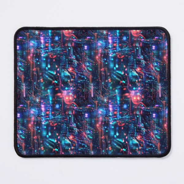 Item preview, Light Synapses Abstract Neural Network designed and sold by MidArtForge.