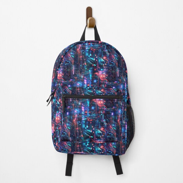 Item preview, Light Synapses Abstract Neural Network designed and sold by MidArtForge.